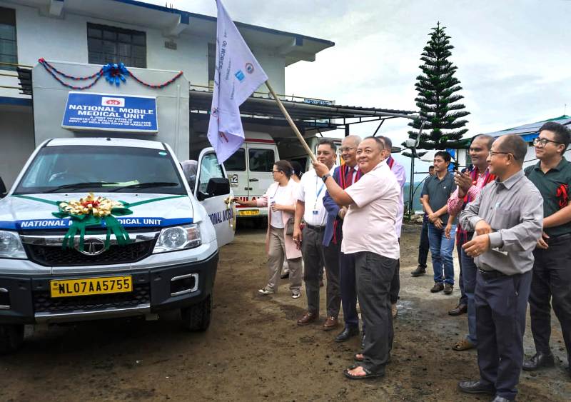 Kiphire gets mobile medical unit to boost rural healthcare
