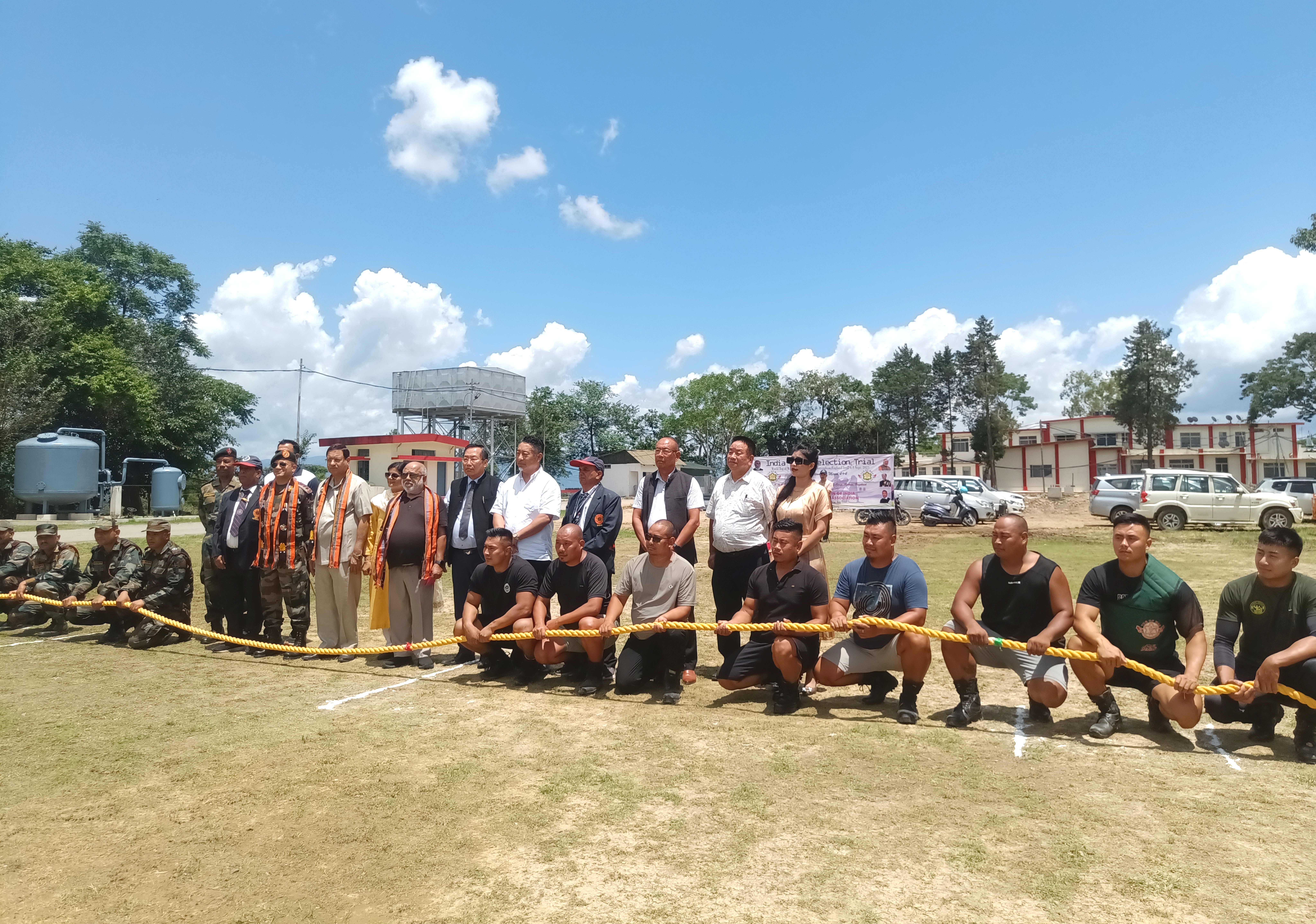 Nagaland hosts first-ever national tug of war team trials for world championship