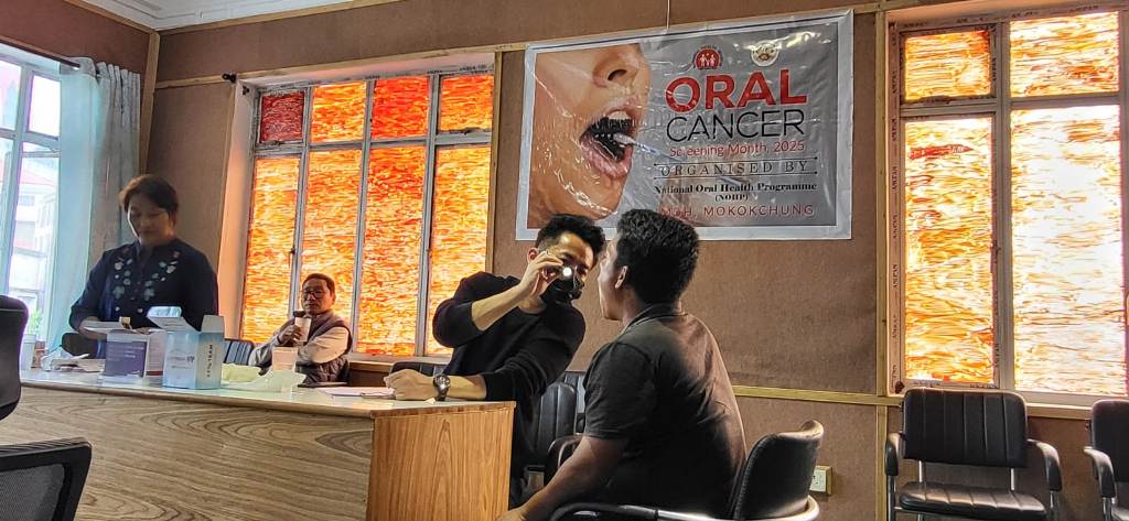 Mokokchung observe oral screening month