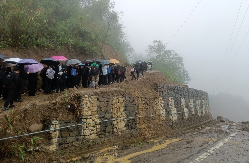 Nagaland-Manipur lifeline severed as NH-2 collapses near Kisama