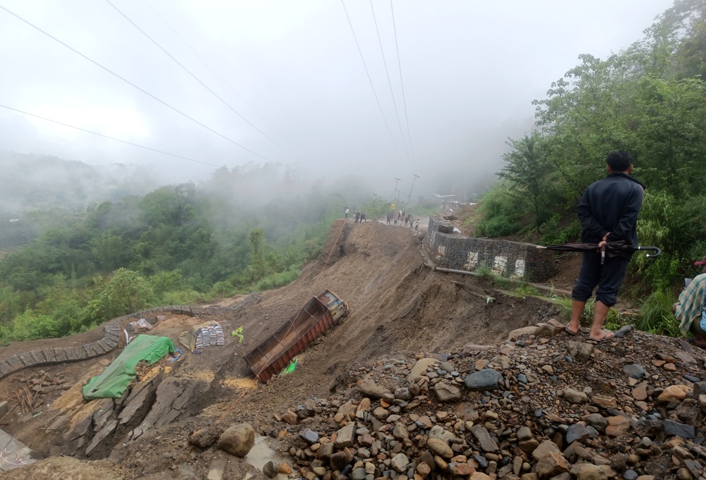 Landslide at Kisama