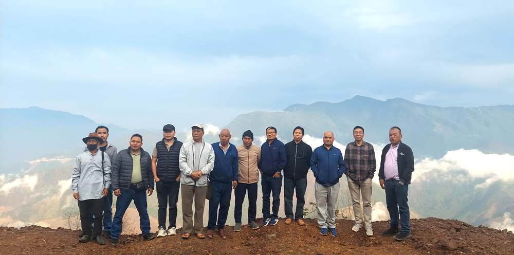 Naga People's Front team reach Shilloi Lake for protest rally