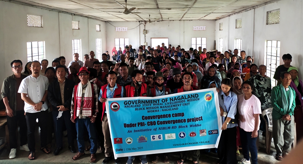 NSRLM Wokha conducts convergence camps