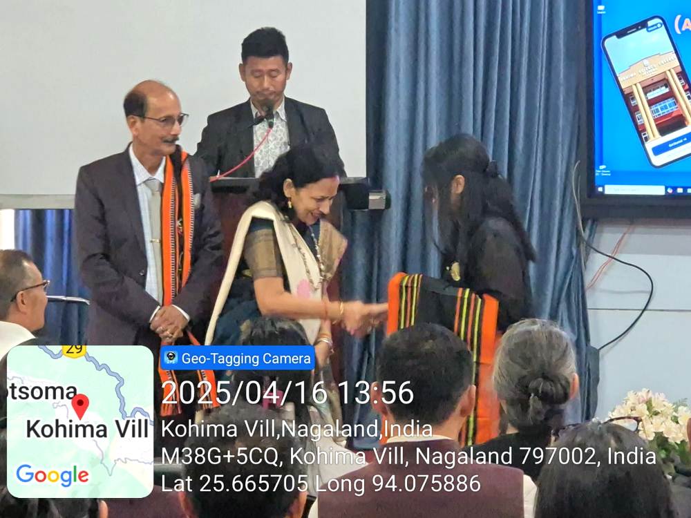 Nagaland University Chancellor launches ‘KSCJ App’