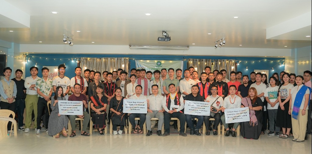 Naga students union in Delhi observe Naga Plebiscite day