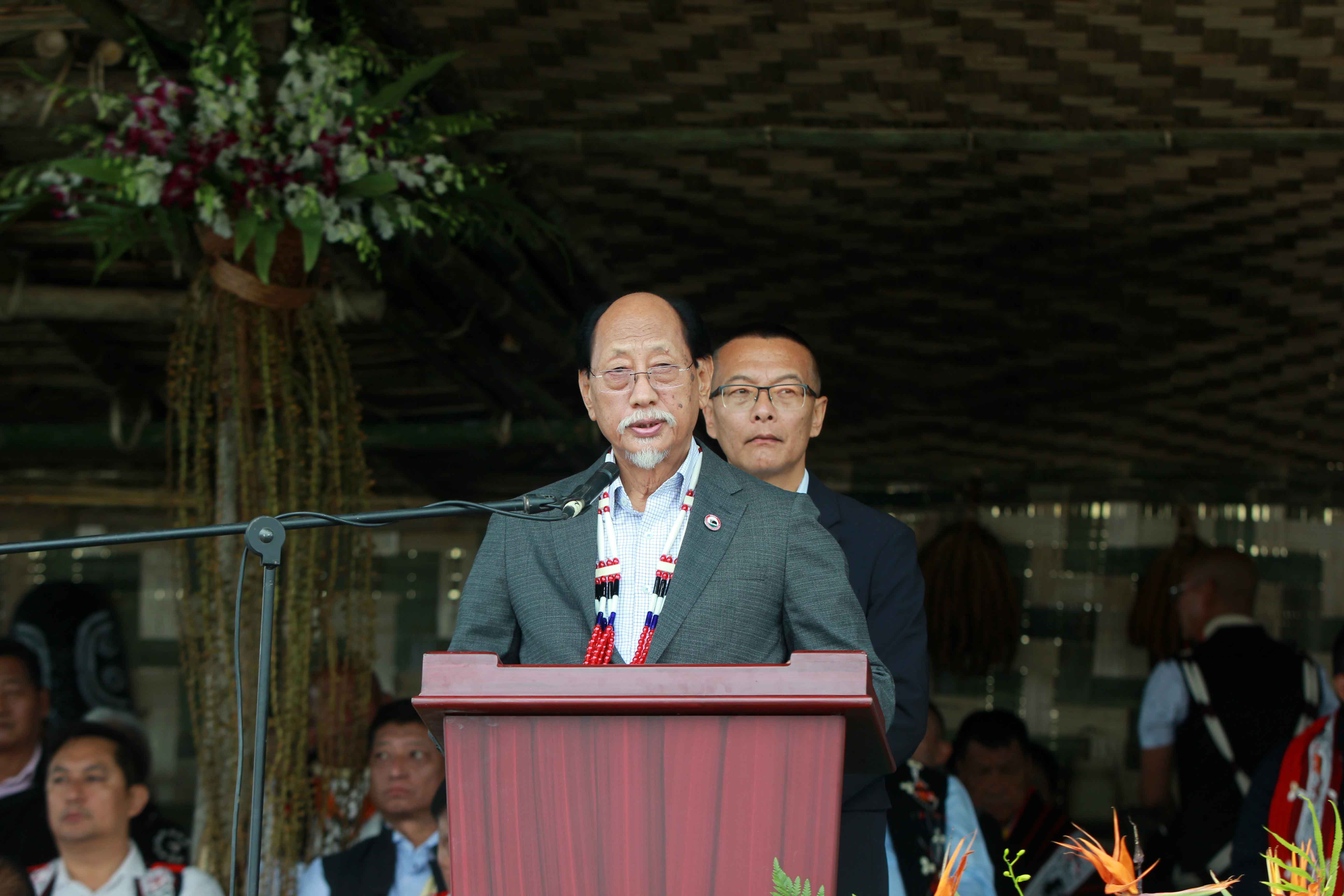 Chief minister Neiphiu Rio stresses importance of naga unity in overcoming challenges