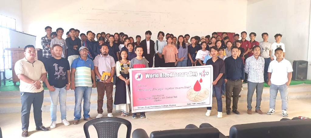 Nagaland observes world blood donor day