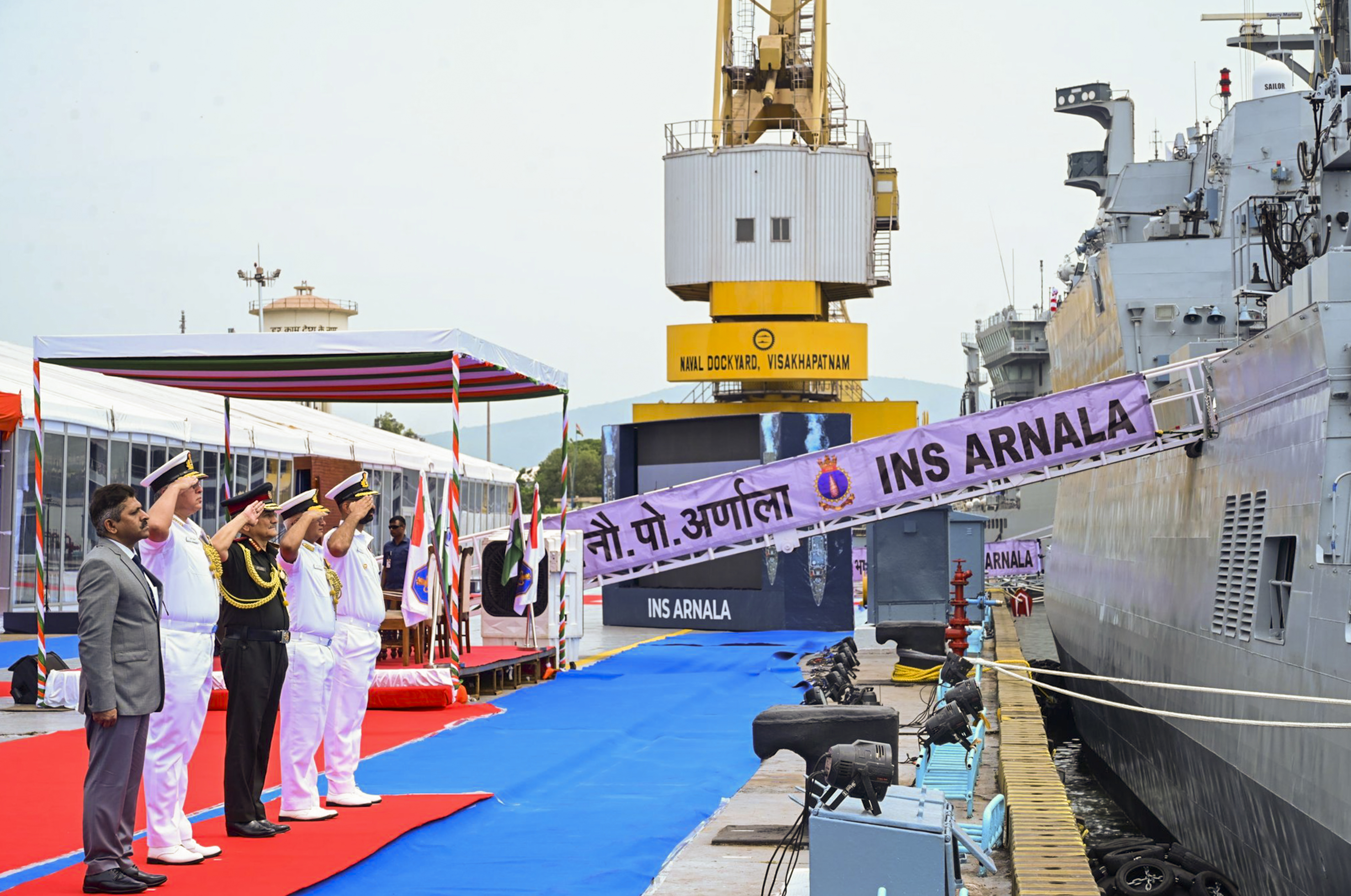 Indian Navy inducts first anti-submarine warfare shallow water craft Arnala