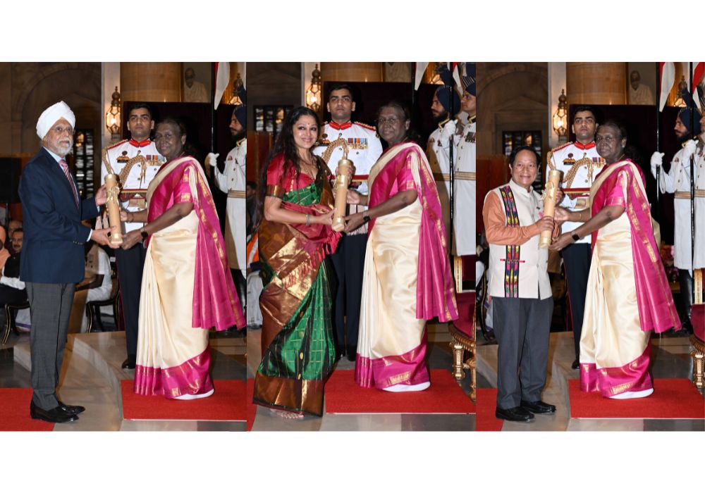 Legends         remembered, icons felicitated in Padma ceremony