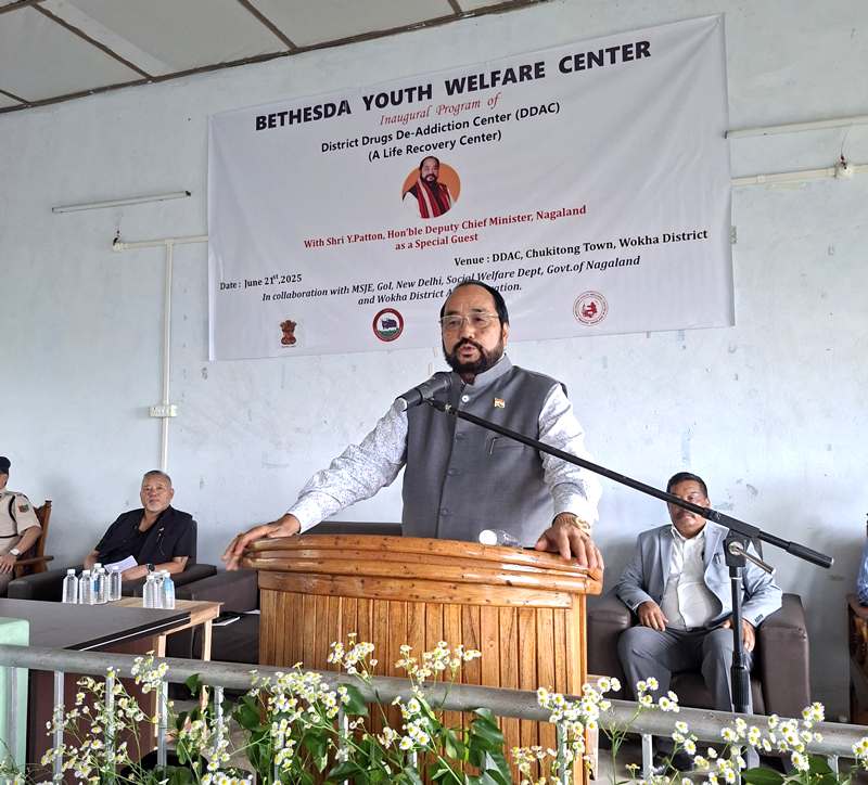 Y Patton inaugurates drugs de-addiction centre in Chukitong 