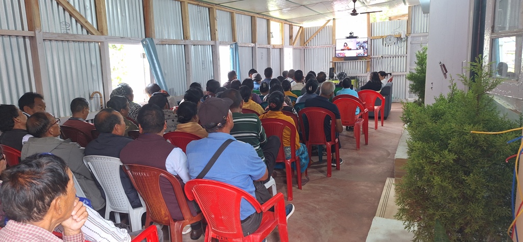 President Droupadi inaugurates senior citizens home in Wokha