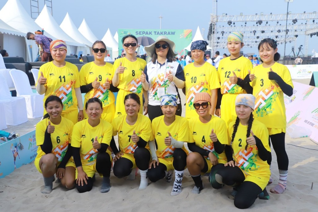 Sepaktakraw coach Neikha highylights sport's transformative power in Nagaland