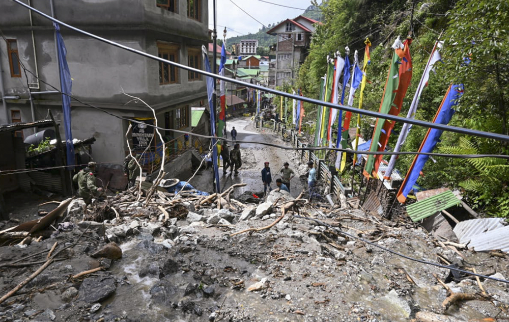 Sikkim landslides: IAF evacuates 33 people, including 2 US nationals, from Chaten region