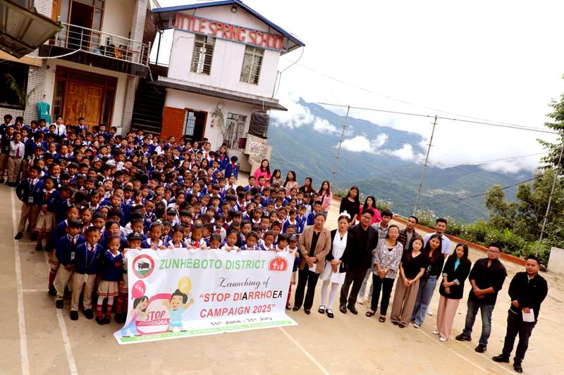 Stop Diarrhoea Campaign launched across Nagaland