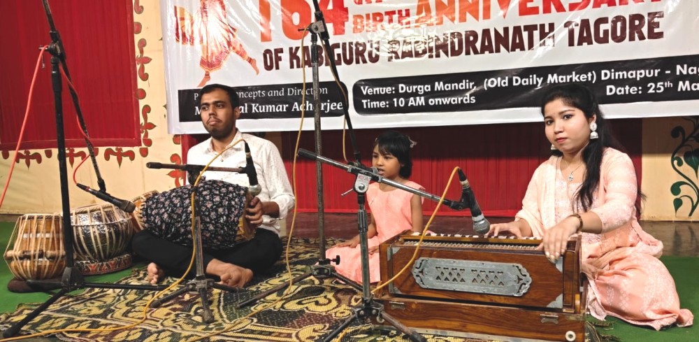 Rabindranath Tagore's 164th birth anniversary celebrated in Dimapur