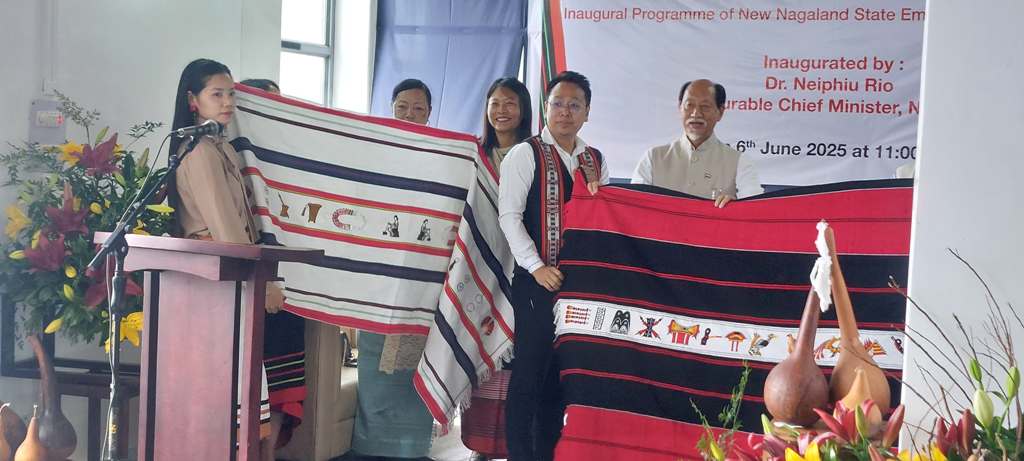 Chief minister Neiphiu Rio inagurates Nagaland state emporium complex