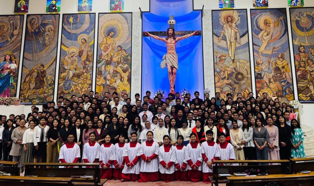 Vereration of RYC cross concludes in kohima