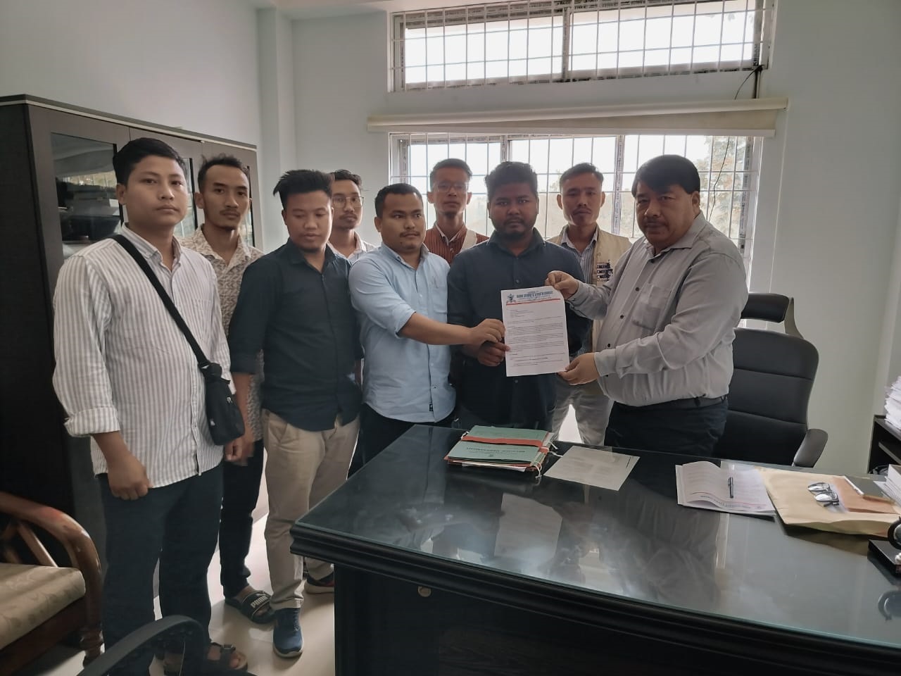 Kabri youth demand revocation of land patta to non-tribal