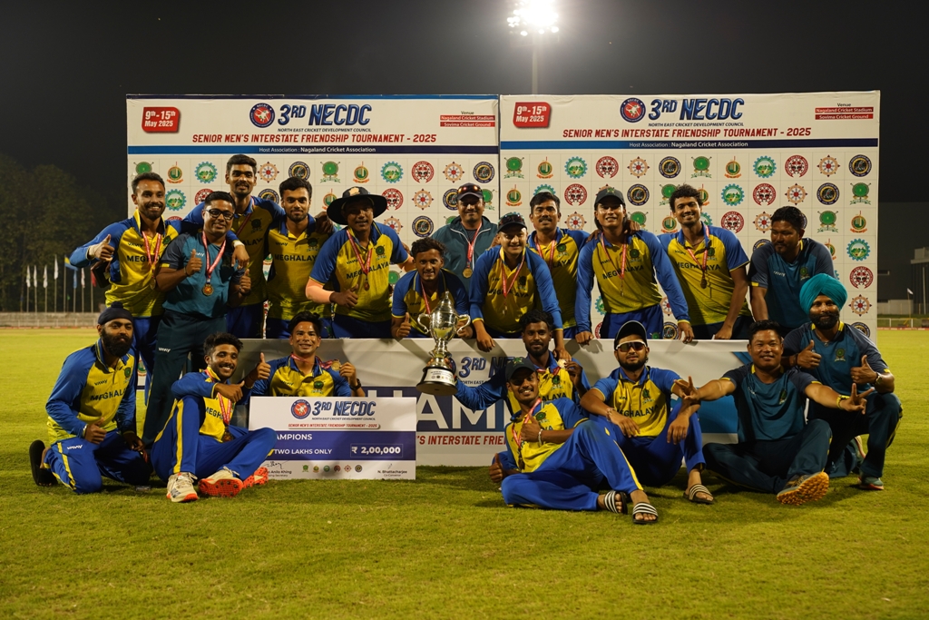 Meghalaya ease past Nagaland to win NECDC Friendship tournament