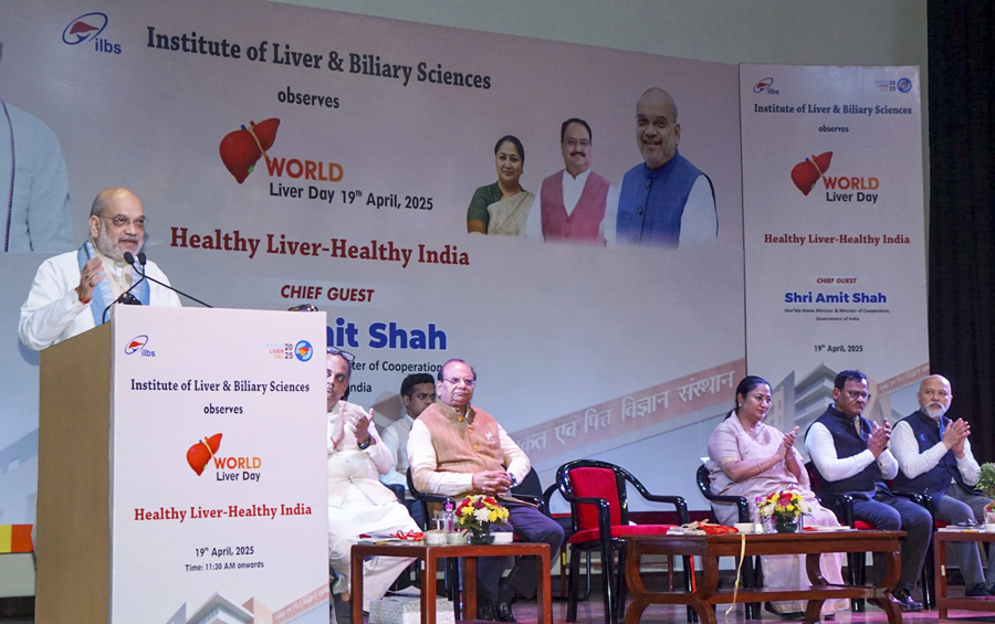 Government focusing on developing holistic healthcare system: Amit Shah on World Liver Day
