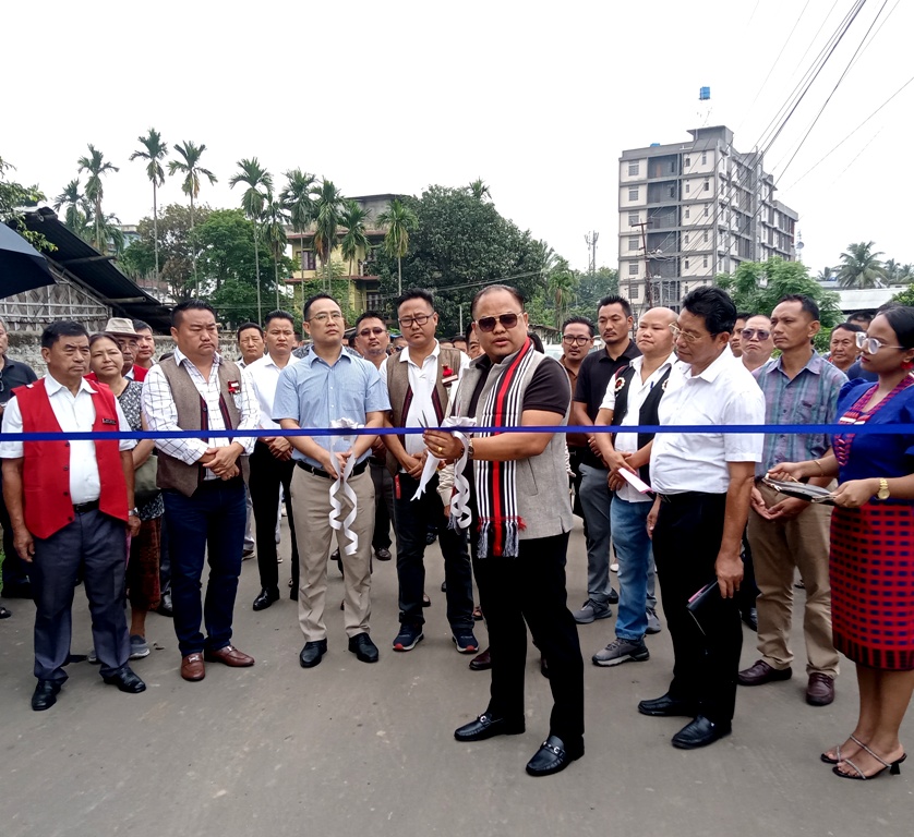 Neglected Walford and East Block roads in Dimapur get new lease of life