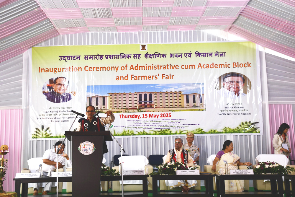 Centre announces INR 338.83 crore for agriculture development in Nagaland
