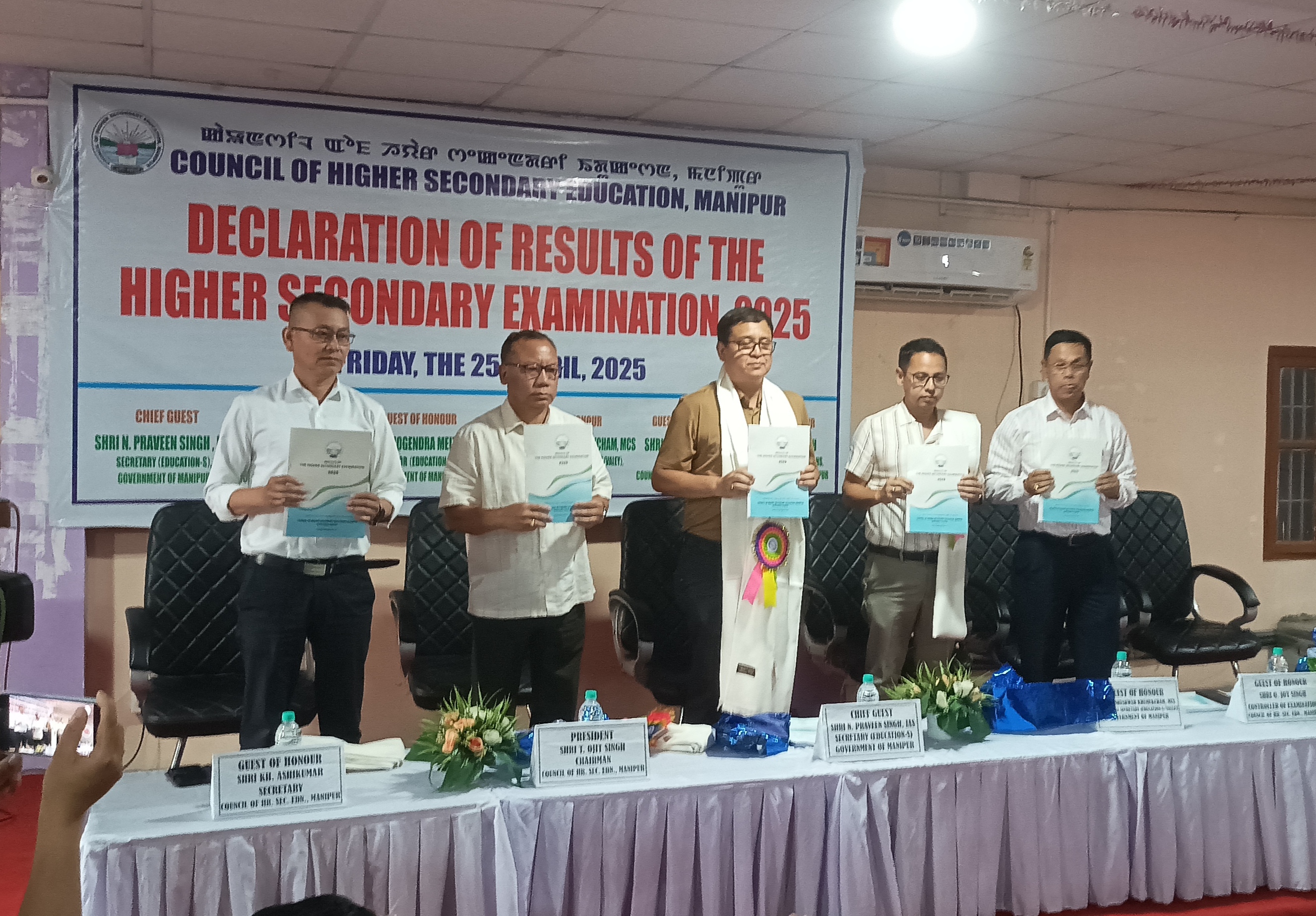 Manipur class 12 exam results out; girls outshine boys